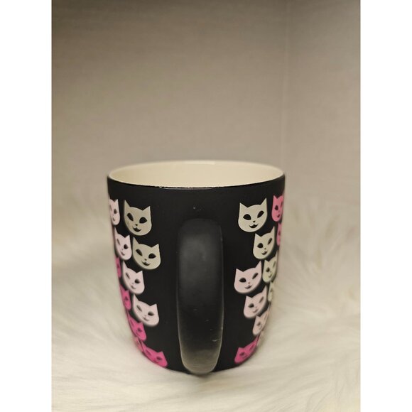 Cobwebs & Caldrons Pink Purple Silver Cats Coffee/Tea Mug 16 oz - Picture 3 of 6